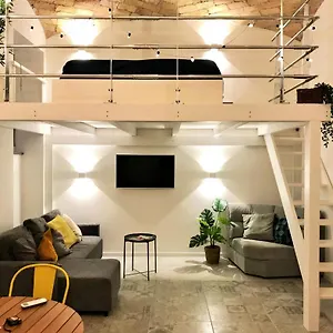 Apartamento Beautifully Renovated Loft In Trastevere